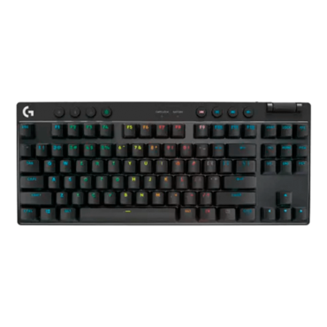 PRO X TKL, RGB, GX Brown, Wired/Wireless, Black, Mechanical Gaming Keyboard