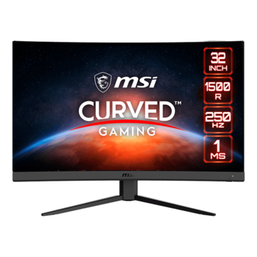 G32C4X, 31.5&quot; VA, Curved, 1920 x 1080 (FHD), 1 ms, 250Hz, Gaming Monitor