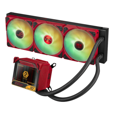 ROG RYUJIN III 360 ARGB EVA-02 EDITION, 360mm Radiator, Liquid Cooling System