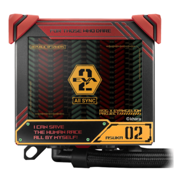 ROG RYUJIN III 360 ARGB EVA-02 EDITION, 360mm Radiator, Liquid Cooling System