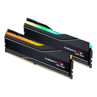 48GB (2 x 24GB) Trident Z5 Neo RGB DDR5 6000MT/s, CL40, Black, RGB LED, DIMM Memory - TAA Compliant
