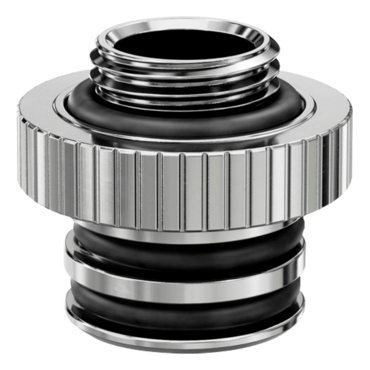 EK-Quantum Torque Push-In Adapter M 7 - Nickel