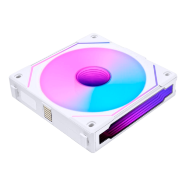 UNI FAN SL-INF Reverse 120mm, White, ARGB LEDs, 2100 RPM, 63.6 CFM, 32 dBA, Cooling Fan