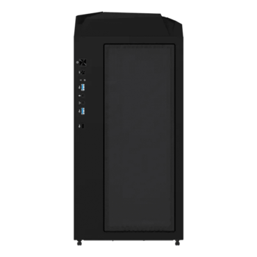 C301 GLASS, Tempered Glass, No PSU, E-ATX, Black, Mid Tower Case