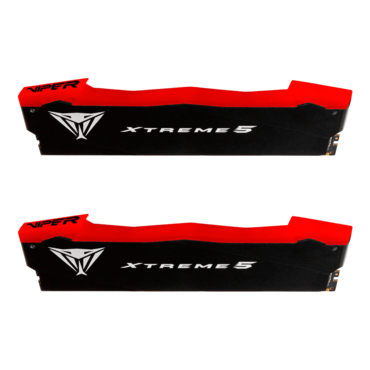 48GB (2 x 24GB) Viper Xtreme 5 DDR5 7600MT/s, CL36, Black/Red, DIMM Memory