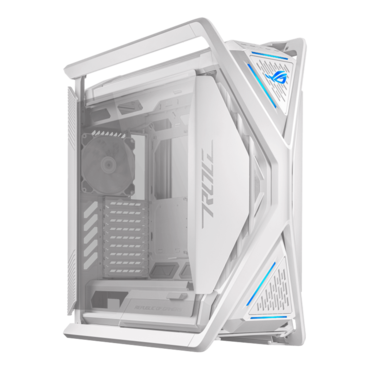 ROG Hyperion GR701, Tempered Glass, No PSU, E-ATX, White, Full Tower Case