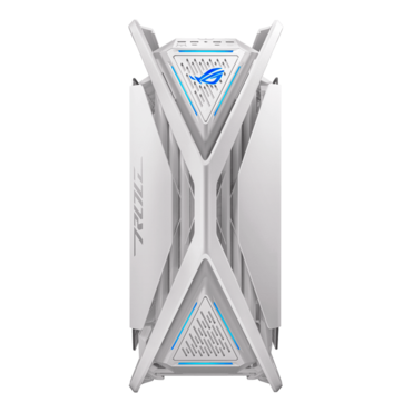 ROG Hyperion GR701, Tempered Glass, No PSU, E-ATX, White, Full Tower Case