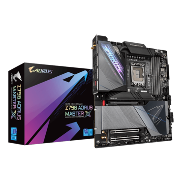 Z790 AORUS MASTER X, Intel® Z790 Chipset, LGA 1700, E-ATX Motherboard - TAA Compliant