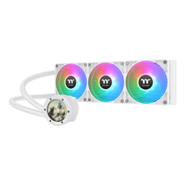 TH360 V2 Ultra ARGB Snow, 360mm Radiator, Liquid Cooling System