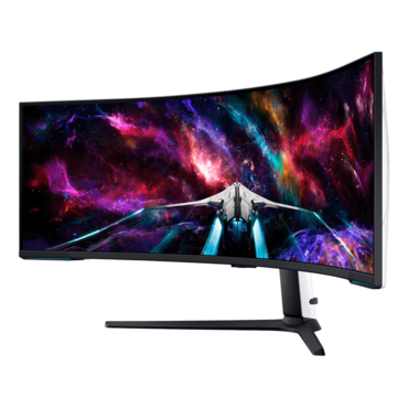 Odyssey Neo G9, Curved, 57" VA, 7680 x 2160 (Dual 4K UHD), 1 ms, 240Hz, FreeSync™ Premium Pro Gaming Monitor