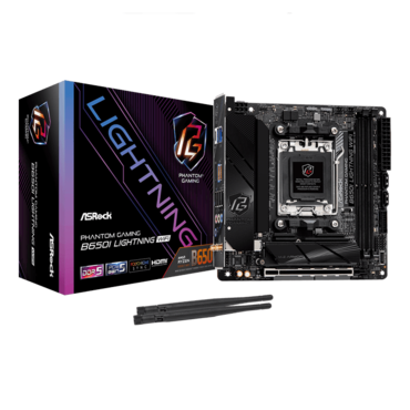 B650I Lightning WiFi, AMD B650 Chipset, AM5, Mini-ITX Motherboard