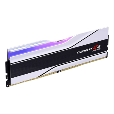 32GB (2 x 16GB) Trident Z5 Neo RGB DDR5 6000MT/s, CL30, White/Black, RGB LED, DIMM Memory - TAA Compliant