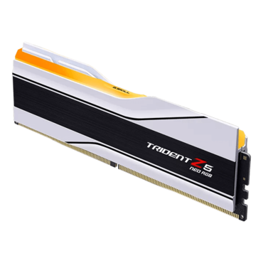 32GB (2 x 16GB) Trident Z5 Neo RGB DDR5 6000MT/s, CL30, White/Black, RGB LED, DIMM Memory - TAA Compliant