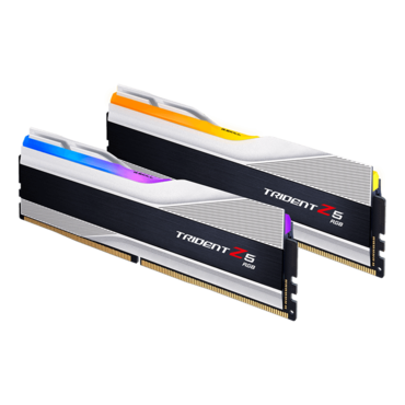 48GB (2 x 24GB) Trident Z5 RGB DDR5 8000MT/s, CL40, Silver/Black, RGB LED, DIMM Memory - TAA Compliant