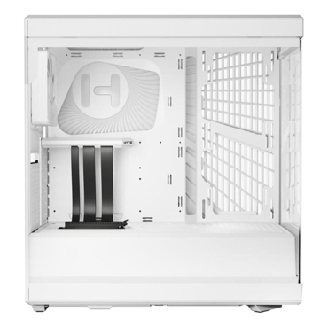 Y40, Tempered Glass, No PSU, ATX, Snow White, Mid Tower Case