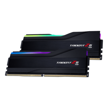 64GB (2 x 32GB) Trident Z5 RGB DDR5 5600MT/s, CL30, Matte Black, RGB LED, DIMM Memory - TAA Compliant
