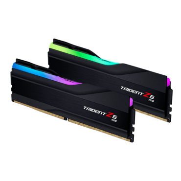 64GB (2 x 32GB) Trident Z5 RGB DDR5 5600MT/s, CL30, Matte Black, RGB LED, DIMM Memory - TAA Compliant