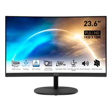 Pro MP2412C, 23.6&quot; VA, Curved, 1920 x 1080 (FHD), 1 ms, 100Hz, Monitor