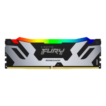 32GB FURY™ Renegade DDR5 6400MT/s, CL32, Black/Silver, RGB LED, DIMM Memory