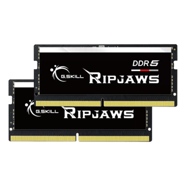 64GB (2 x 32GB) Ripjaws DDR5 5600MT/s, CL40, SO-DIMM Memory