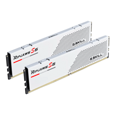 64GB (2 x 32GB) Ripjaws S5 DDR5 5600MT/s, CL36, White, DIMM Memory