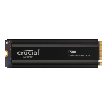 1TB T500, w/ Heatsink, 7300 / 6800 MB/s, TLC NAND, PCIe NVMe 4.0 x4, M.2 2280 SSD