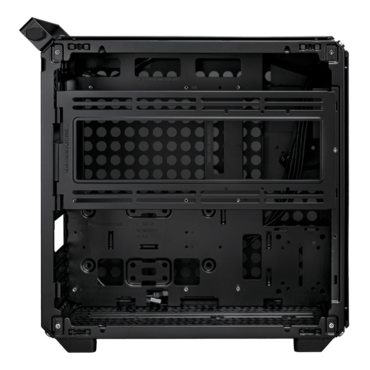 QUBE 500 Flatpack, Tempered Glass, No PSU, E-ATX, Black, Mid Tower Case