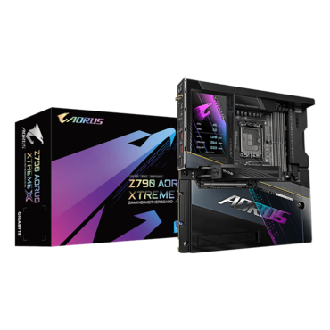 Z790 AORUS XTREME X, Intel® Z790 Chipset, LGA 1700, 2 x Thunderbolt™ 4, E-ATX Motherboard