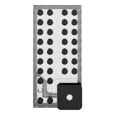 EK-QuantumX Loophole Distroplate D5 PWM - Black