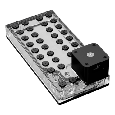 EK-QuantumX Loophole Distroplate D5 PWM - Black