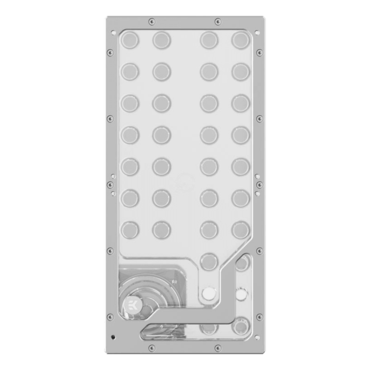 EK-QuantumX Loophole Distroplate D5 PWM - Silver