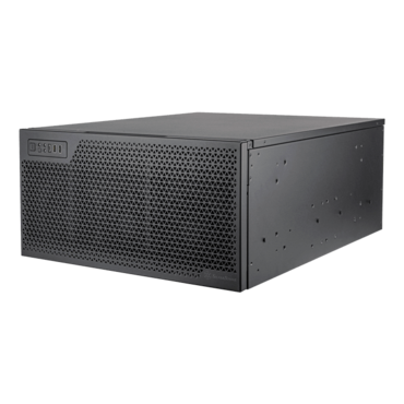 RM52, 2x 3.5&quot; or 3x 2.5&quot; Internal Bays + 4x 2.5&quot; Internal Bays, No PSU, SSI-EEB, Black, 5U Chassis