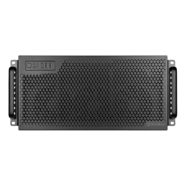 RM52, 2x 3.5" or 3x 2.5" Internal Bays + 4x 2.5" Internal Bays, No PSU, SSI-EEB, Black, 5U Chassis
