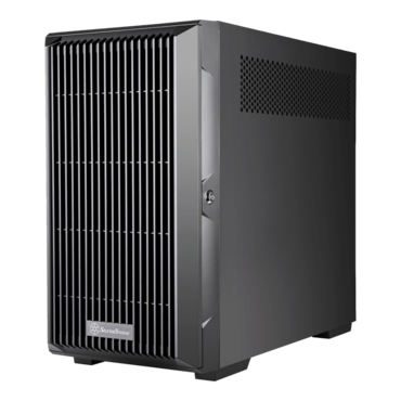 CS382, 8x 3.5&quot;/2.5&quot; Hotswap Bays, No PSU, microATX, Black, Mini Tower Chassis