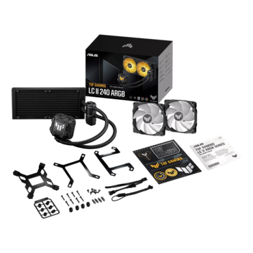 TUF Gaming LC II 240 ARGB, 240mm Radiator, Liquid Cooling System