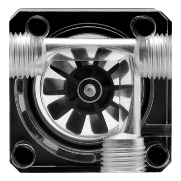 EK-Quantum Flow Indicator D-RGB – Black