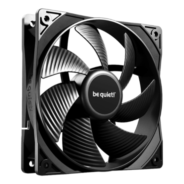 Pure Wings 3 120mm PWM, 1600 RPM, 49.9 CFM, 25.5 dBA, Cooling Fan