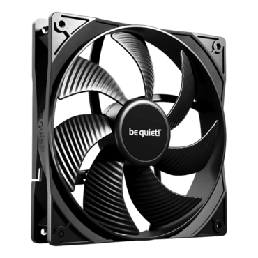 Pure Wings 3 140mm, 1200 RPM, 57.4 CFM, 21.9 dBA, Cooling Fan