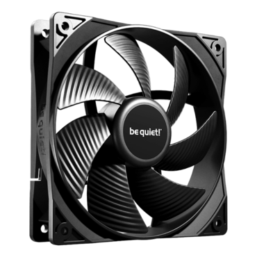 Pure Wings 3 120mm, 1600 RPM, 49.9 CFM, 25.5 dBA, Cooling Fan