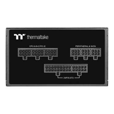 Toughpower GF1 (2024 Version), 80 PLUS Gold 750W, Fully Modular, ATX Power Supply