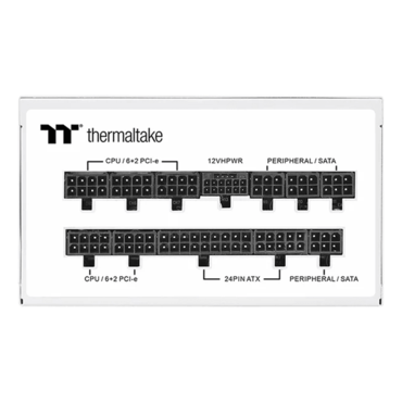 Toughpower GF A3 Snow TTP-1050AH2FLG, 80 PLUS Gold 1050W, Fully Modular, ATX Power Supply