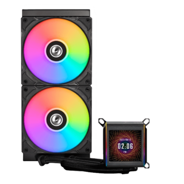 GALAHAD II LCD, 280mm Radiator, Liquid Cooling System