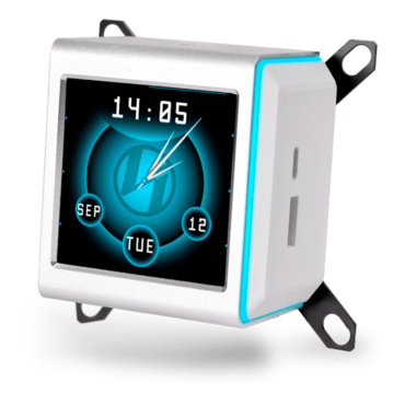 GALAHAD II LCD SL-INF, White, 360mm Radiator, Liquid Cooling System