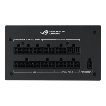 ROG STRIX 1200W Gold Aura Edition, 80 PLUS Gold 1200W, Fully Modular, ATX Power Supply