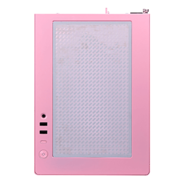 Sugo SG16P, No PSU, Mini-ITX, Pink, Mini Cube Case