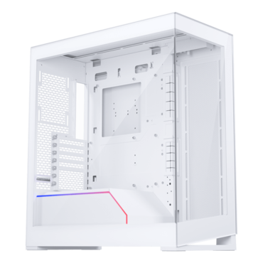 NV5, Tempered Glass, No PSU, E-ATX, White, Mid Tower Case
