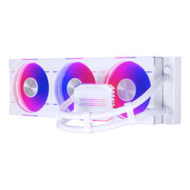 Glacier One 360 D30, White, 360mm Radiator, Liquid Cooling System