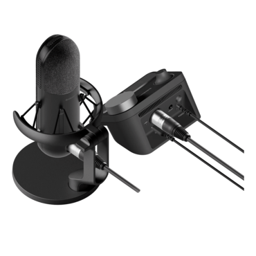 Alias Pro, 3 x Condenser, RGB LED, Black, Gaming Microphone