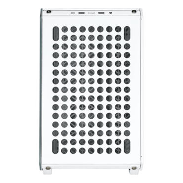 QUBE 500 Flatpack, Tempered Glass, No PSU, E-ATX, White, Mid Tower Case