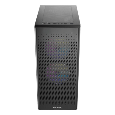 NX500M ARGB, Tempered Glass, No PSU, microATX, Black, Mini Tower Case